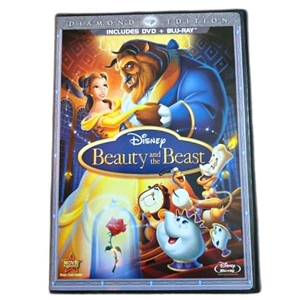 Beauty and the Beast Diamond Edition DVD Disney Animated Classic Movie